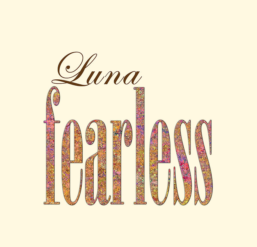 Fearless Luna Digital Art by Corinne Carroll