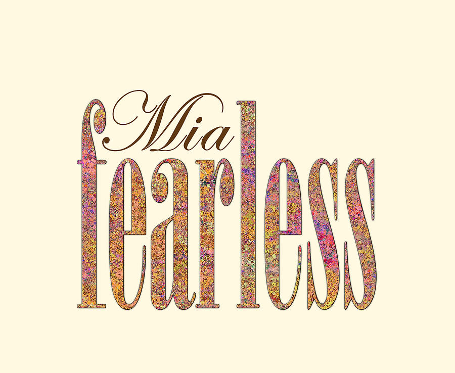 Fearless Mia Digital Art by Corinne Carroll