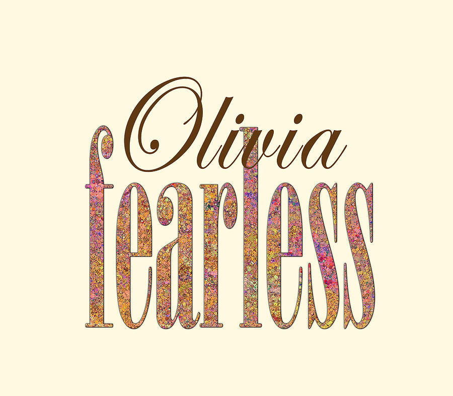 Fearless Olivia Digital Art by Corinne Carroll