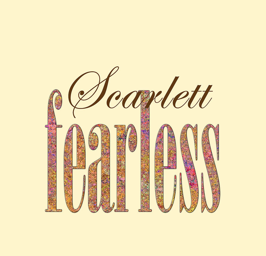 Fearless Scarlett Digital Art by Corinne Carroll