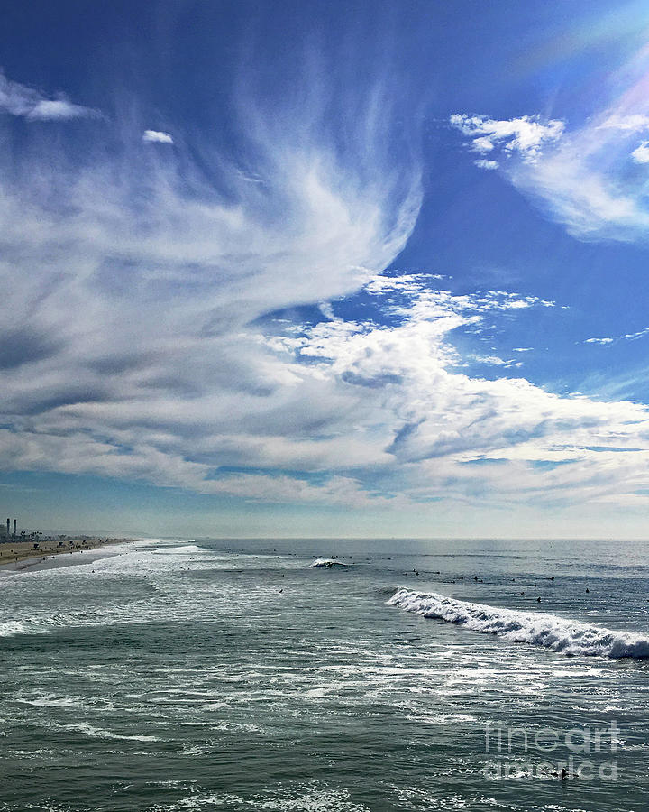 Feather Clouds Photograph by Cheryl Del Toro