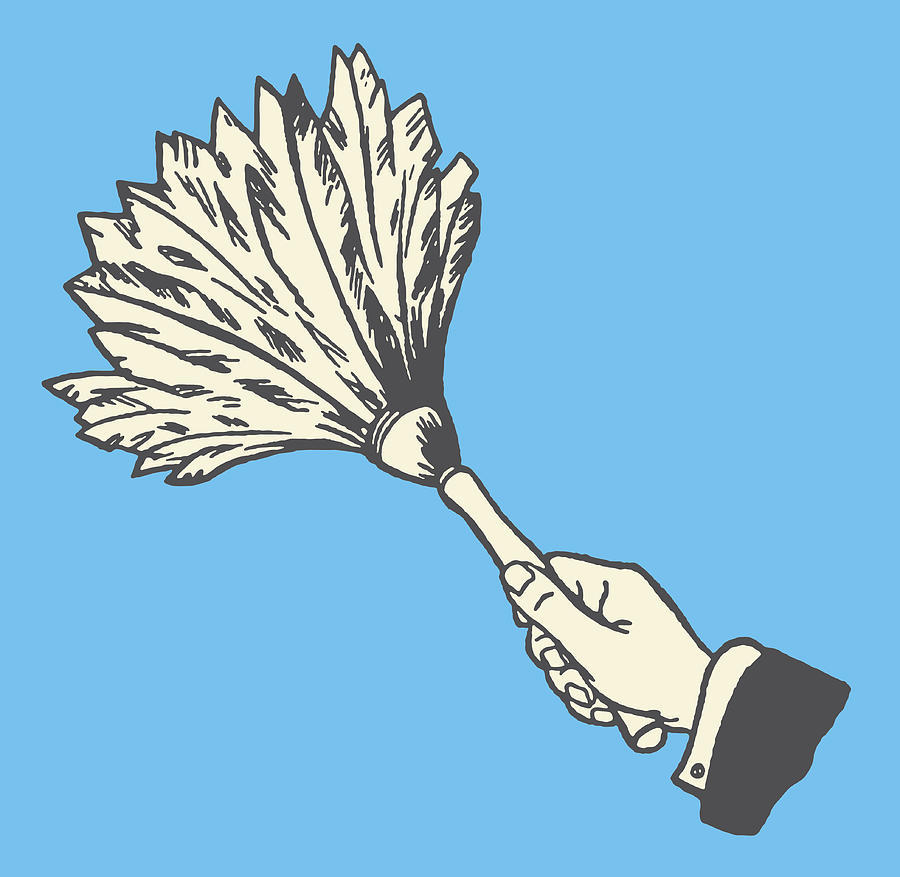 Feather Duster Drawing by CSA-Archive