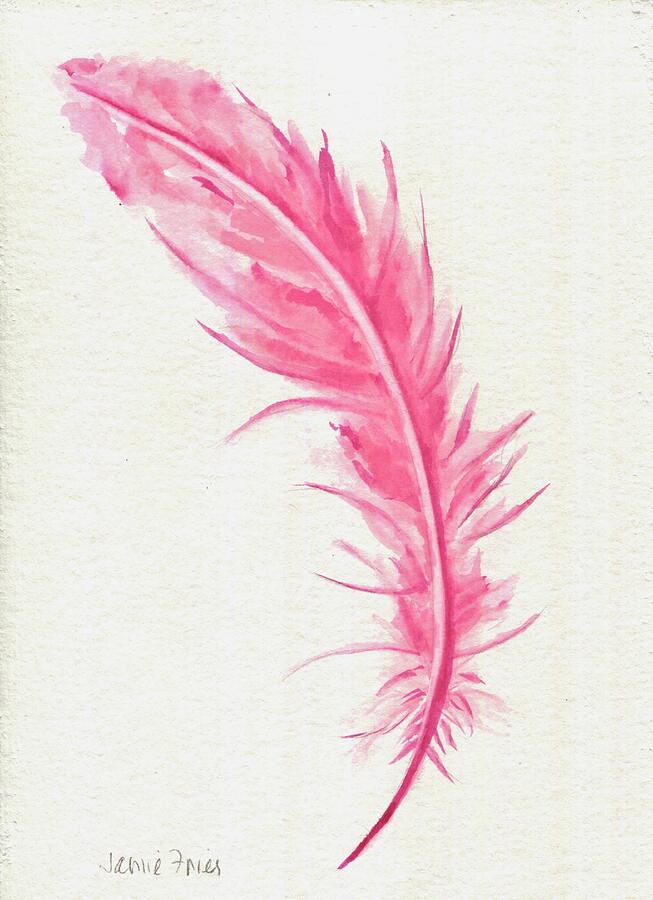 Feather Painting by Jamie Frier
