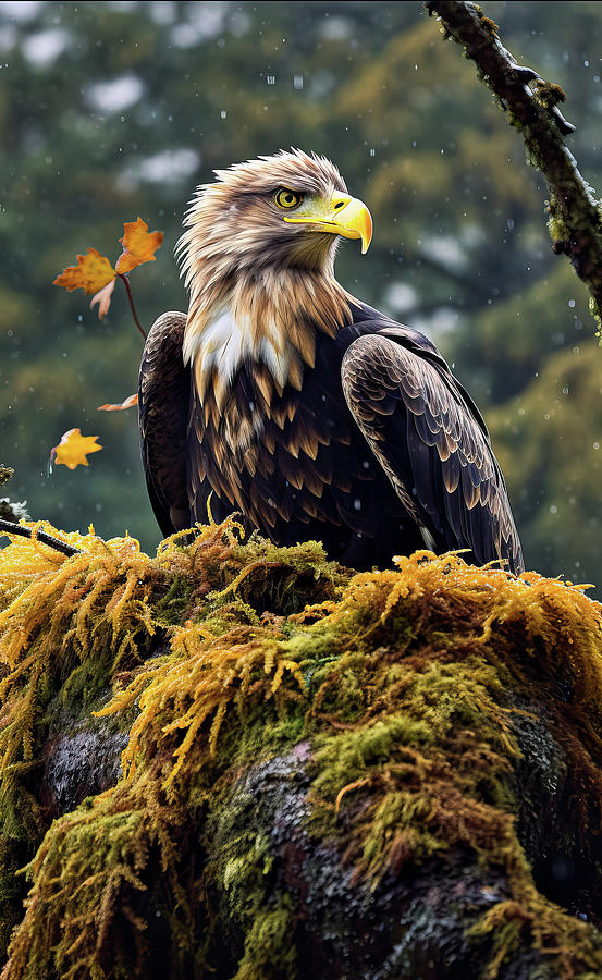 Feathered  Sentinel Photograph by Bill Posner