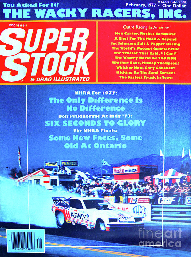 Feb 1977 Super Stock Mag Photograph