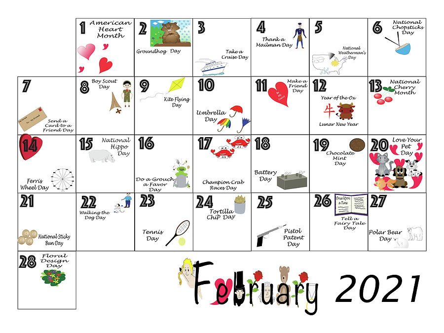 Featured image of post Holidays In February 2021 - Chinese calendar of february 2021.