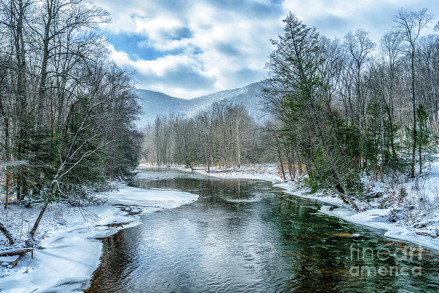 February Day along Williams River Photograph by Thomas R Fletcher