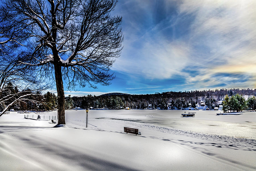 February in Old Forge Photograph by David Patterson