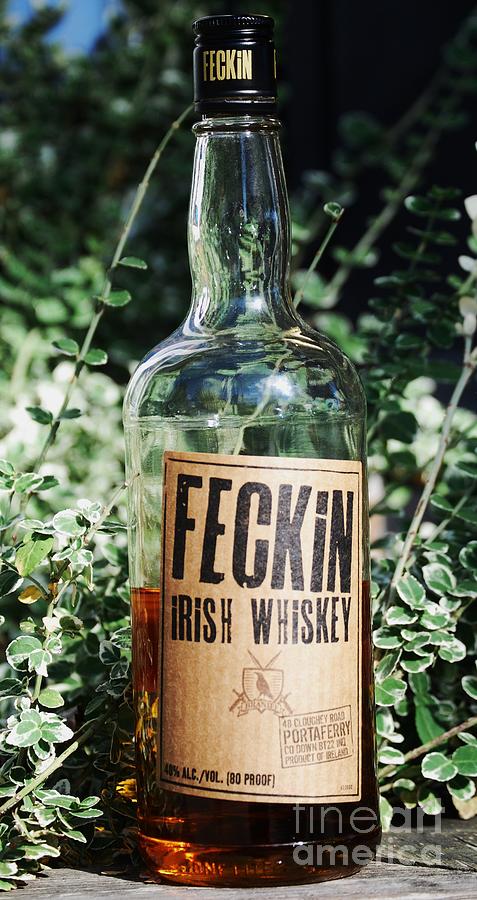 Feckin Irish Whiskey A Portrait Photograph By Marcus Dagan