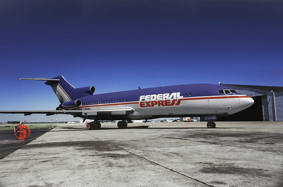 Federal Express Boeing 727 Photograph by Erik Simonsen