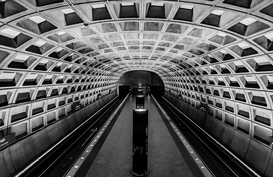 Federal Triangle Station Photograph by Michael Hills - Fine Art America