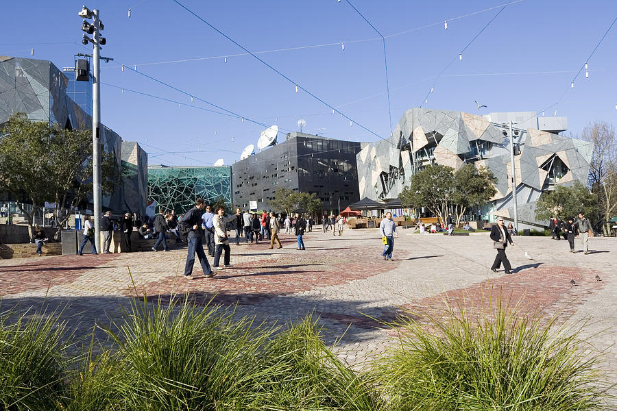 Federation Square Photograph by Tap10