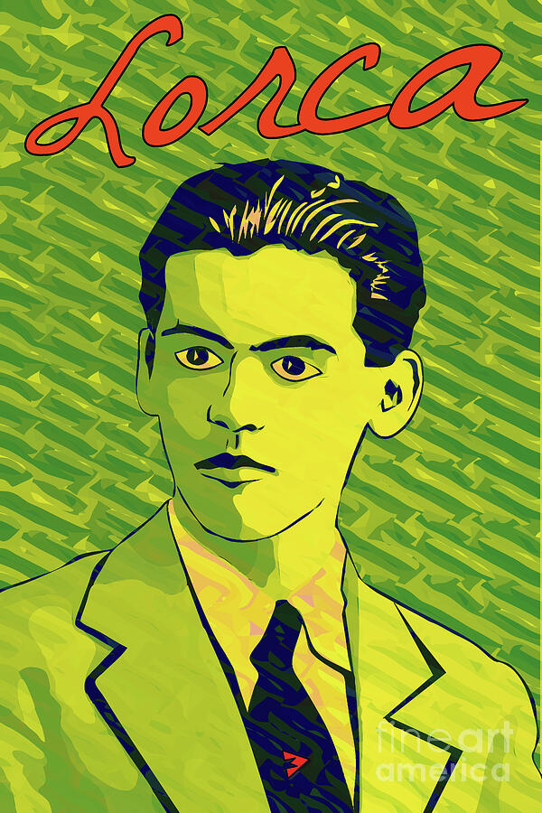 Federico Garcia Lorca X Digital Art by Zoran Maslic