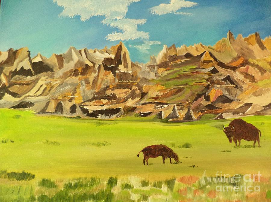 Feeding Time Painting # 308 Painting by Donald Northup