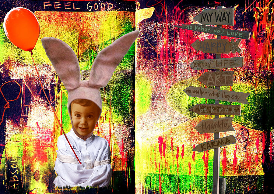 Feel Good Mixed Media by Tanja Leuenberger