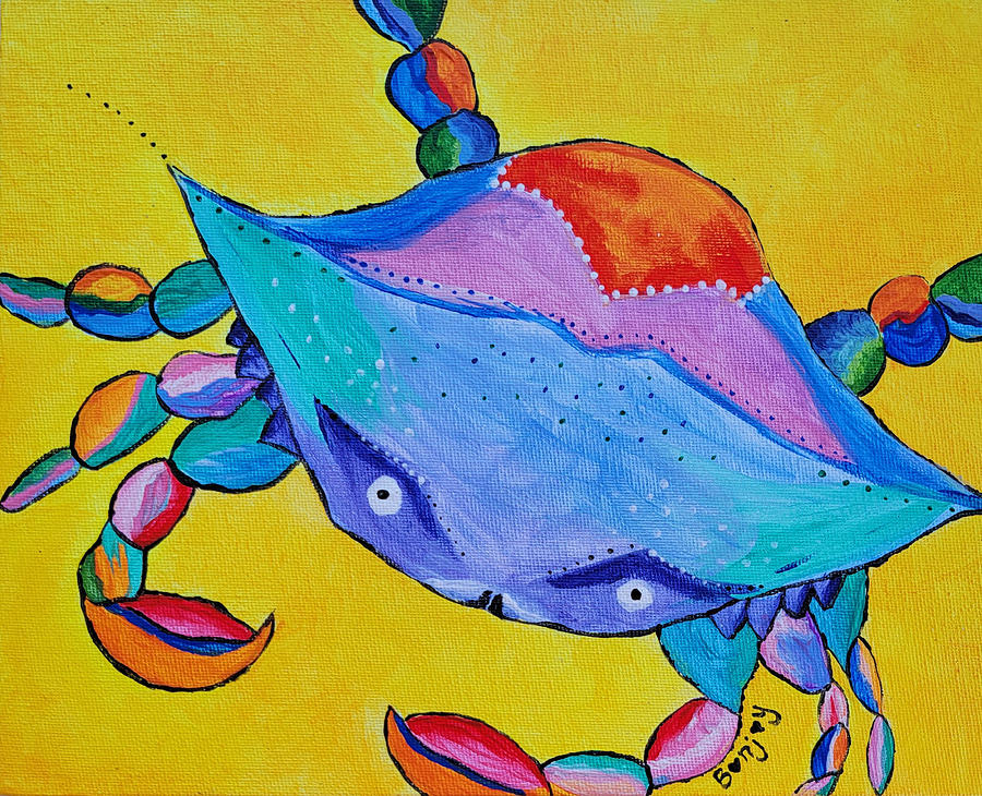 Feeling Crabby Painting by Bonny Puckett