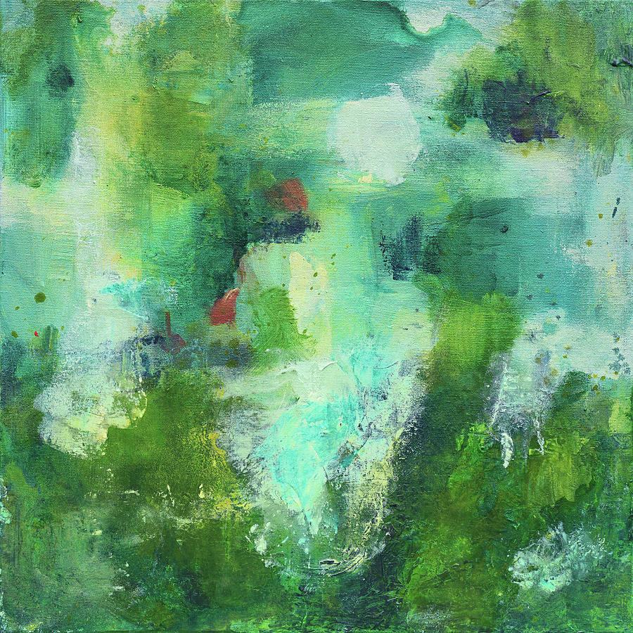 Feeling Green Painting by Maria Meester