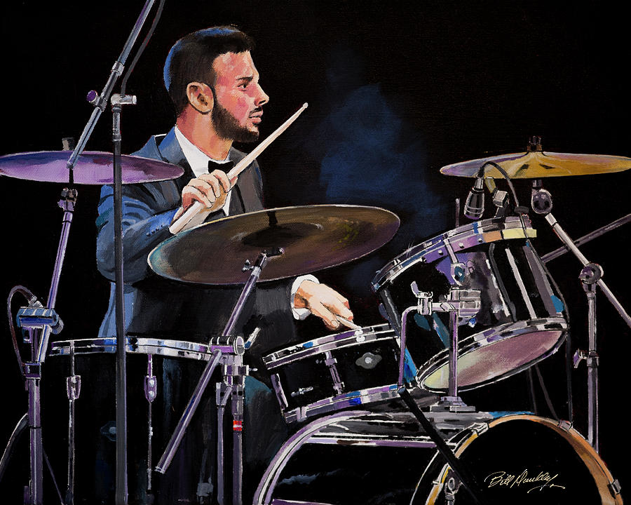 Feeling the Beat Painting by Bill Dunkley
