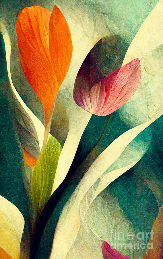 Spring Digital Art - Feels like spring by Sabantha