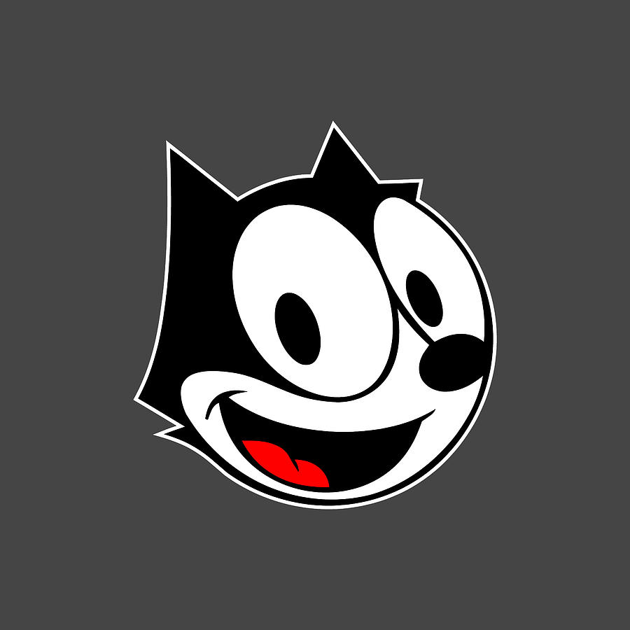 Felix The Cat Funny cartoon Digital Art by Josh Fraser | Fine Art America