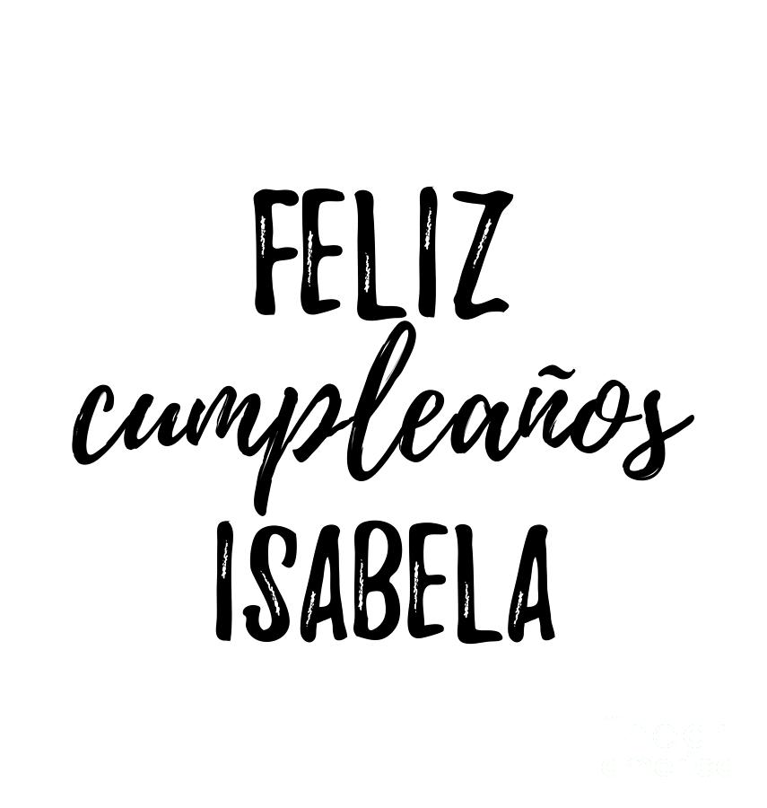 El cumpleaños de Isabela