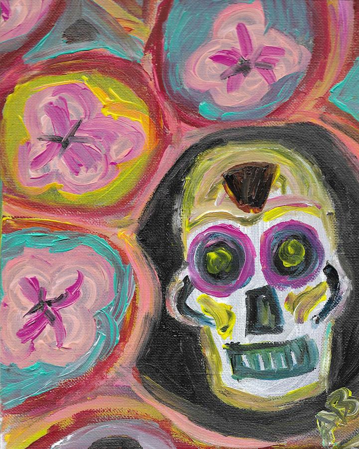 Feliz Dia de los Muertos - A Tribute Painting by Andrew Blitman