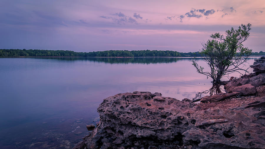 Fellows Lake Sunset Photograph by Allin Sorenson