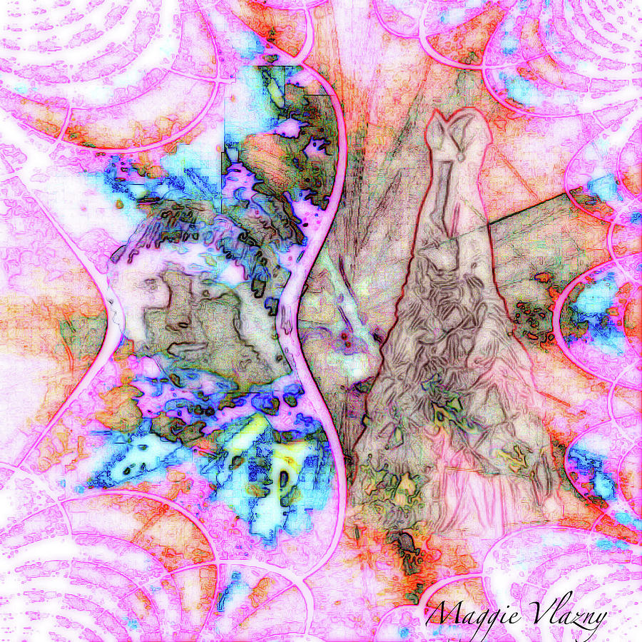 Female Abstract Digital Art by Femina Photo Art By Maggie