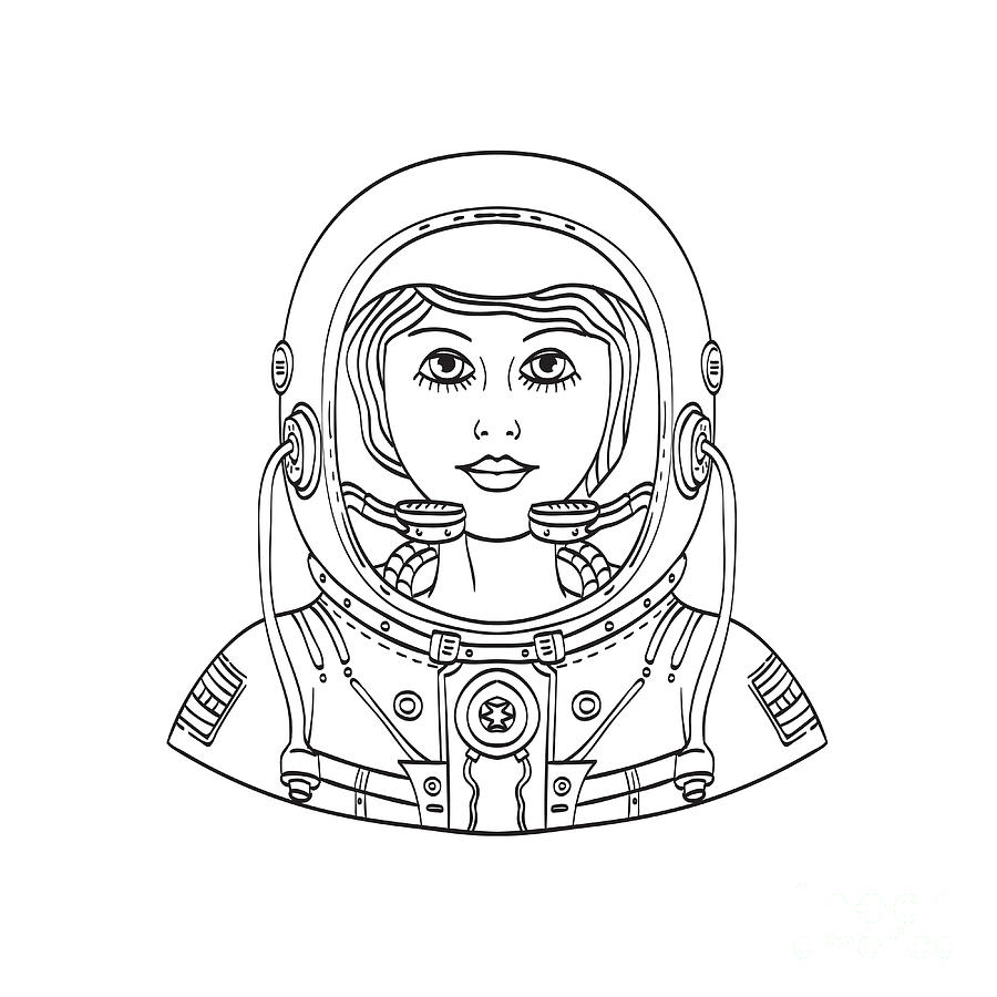white women astronaut