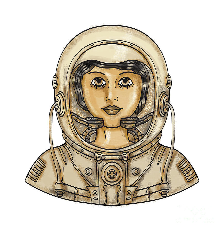 astronaut helmet drawing tumblr