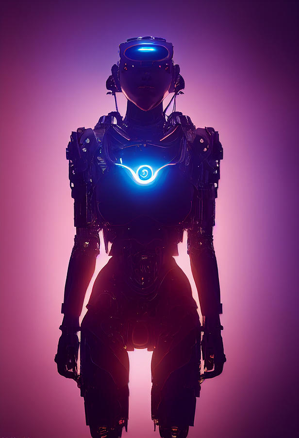 female cyborg Octane render Unreal Engine by We 464cab09 0f1c 4e74 8517 ...