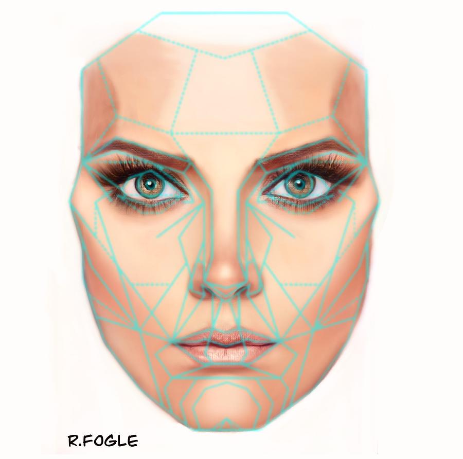 Female Golden Ratio part 1 Digital Art by Rebekah Fogle - Pixels