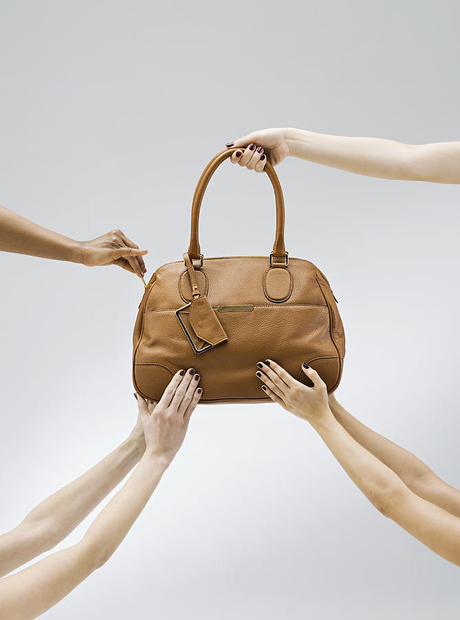 Female hands holding a handbag Photograph by Joos Mind