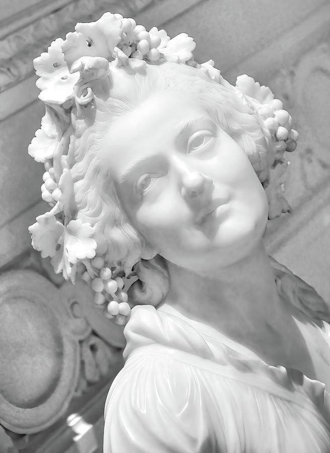 Female Marble Sculpture Photograph by Rebecca Herranen