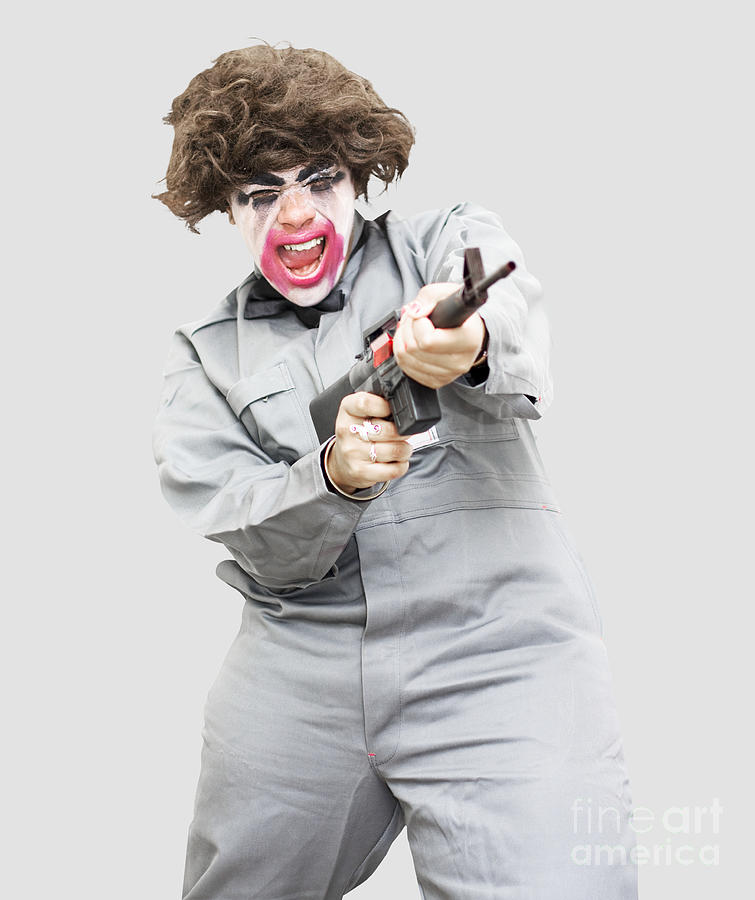Female Psycho Killer Photograph by Jorgo Photography
