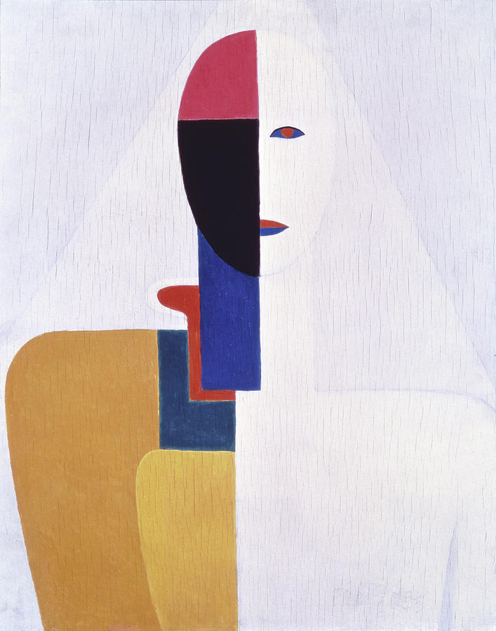 Female Torso II  Painting by Kasimir Malevich