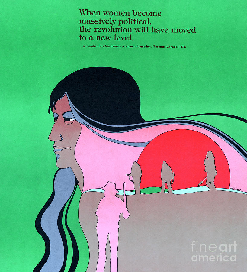 1980 Drawing - FEMINISM POSTER, c1978 by Peg Averill