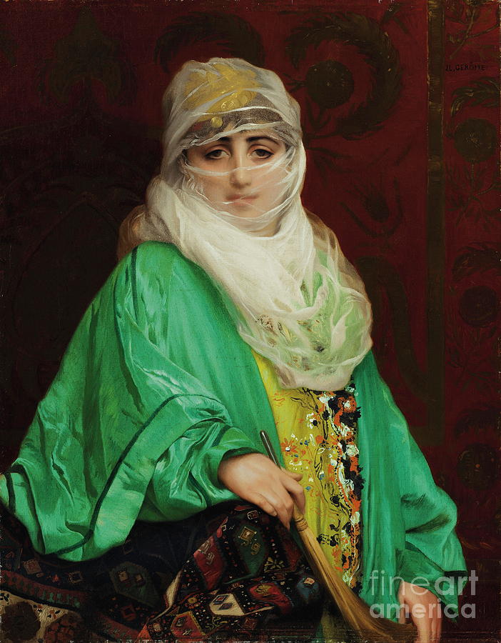 Femme de Constantinople Painting by Jean-Leon Gerome