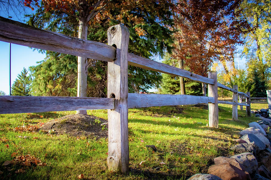 Fence Photograph By James Smith Fine Art America