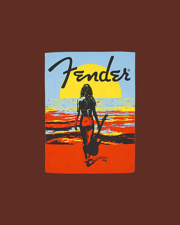 Fender Guitar Collection Digital Art by Ethyl Braun - Fine Art America