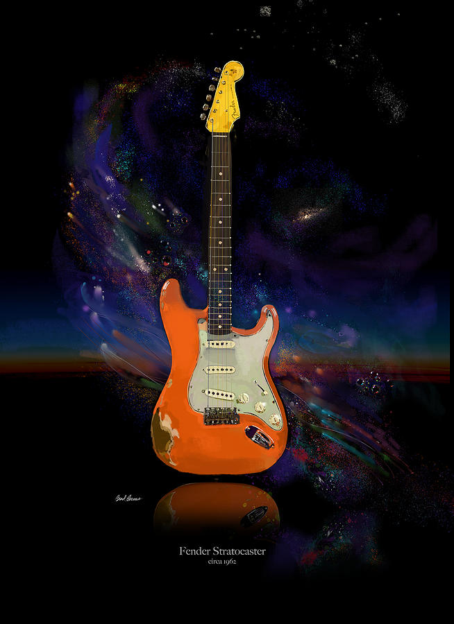 Fender Stratocaster Painting