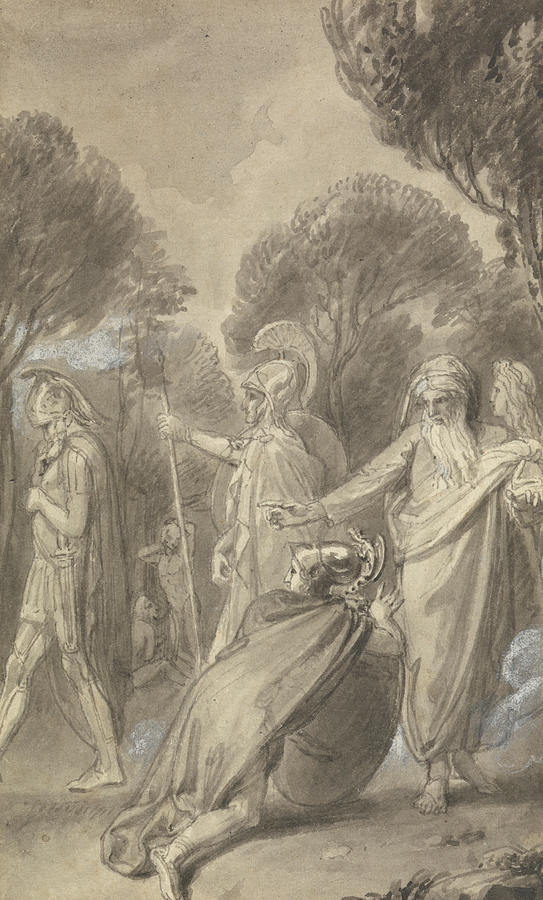 Fenelons The Adventures of Telemachus son of Ulysses Drawing by Thomas Stothard