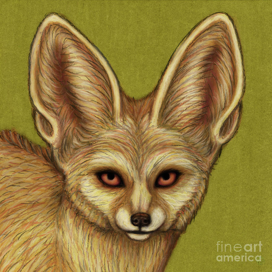 Fennec Fox Painting by Amy E Fraser