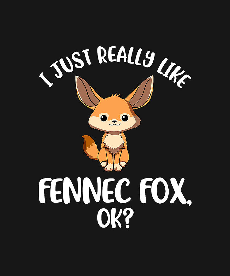 Fennec Fox I Just Really Like Fennic Fox Drawing by DHBubble - Fine Art ...