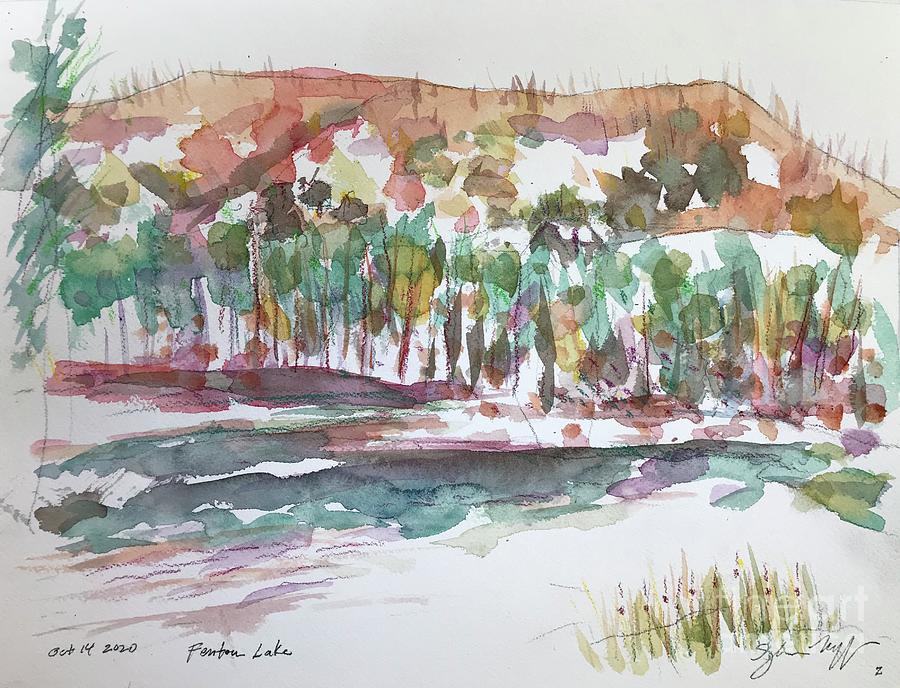 Fenton Lake Painting by Glen Neff