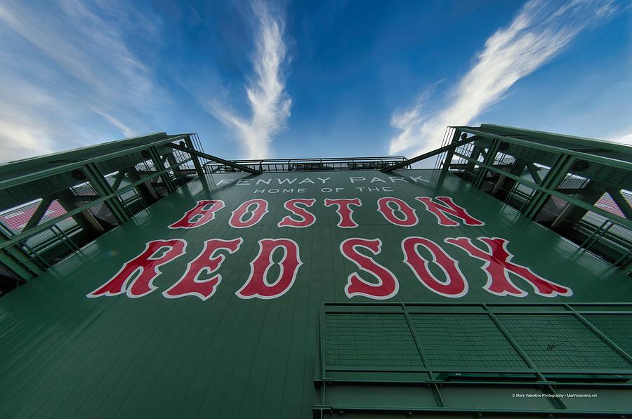 Fenway Park Boston Red Sox Digital Art by Mark Valentine