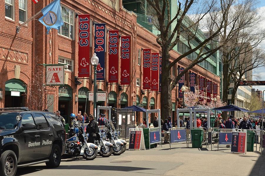 Fenway Park Entrance Photograph by David Berube - Fine Art America