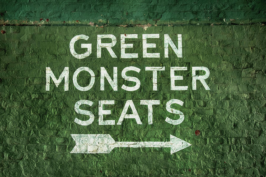 Fenway Park Green Monster Seats Photograph by Joann Vitali