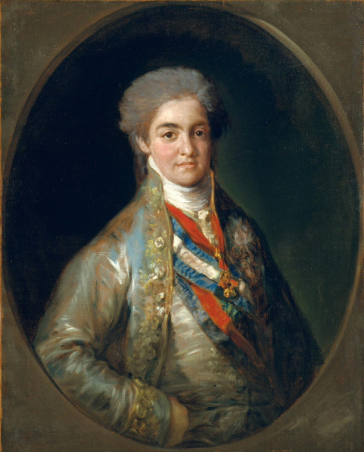 Ferdinand VII , When Prince of Asturias Painting by Francisco Goya