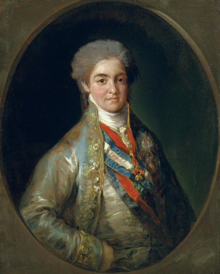 Ferdinand Vii, When Prince Of Asturias Painting By Francisco Goya 